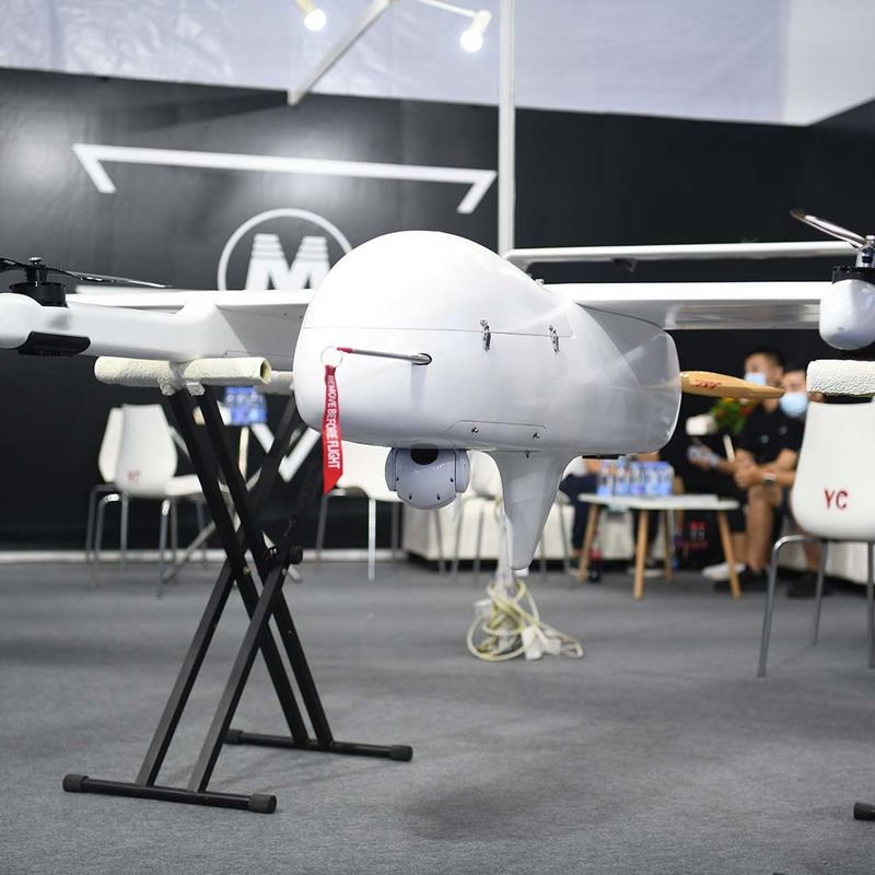 Haute charge utile d'UAV de capteur d'ordre technique de l'axe 1kg de l'exactitude 2 de stabilisation avec la sortie RS422
