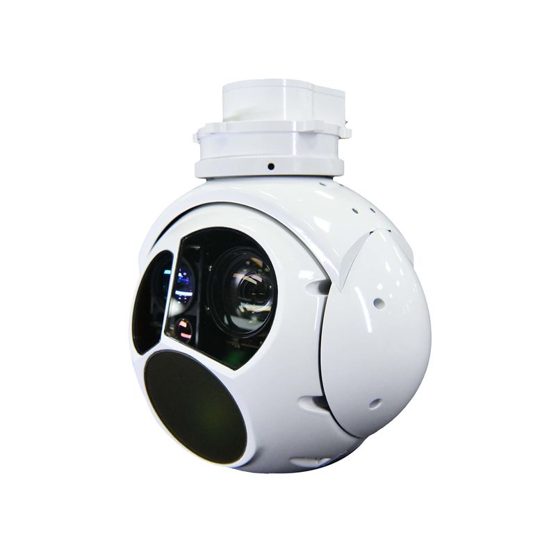 TS02 Deux axes haute résolution LWIR UAV thermique charge utile Gimbal Capteur de caméra avec zoom