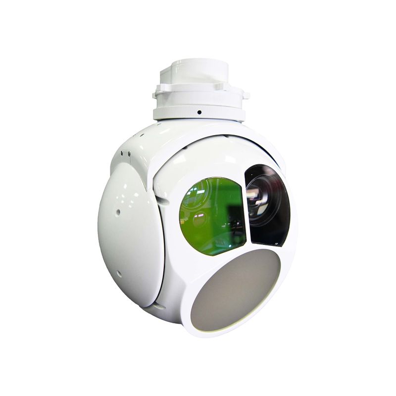 4k HD LWIR PTZ 30x Optical Zoom UAV Caméra de sécurité thermique pour la détection