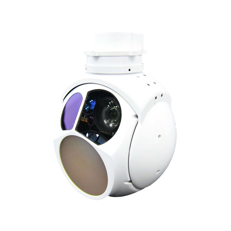4k HD LWIR PTZ 30x Optical Zoom UAV Caméra de sécurité thermique pour la détection