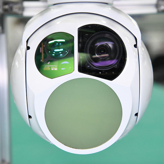 4k HD LWIR PTZ 30x Optical Zoom UAV Caméra de sécurité thermique pour la détection